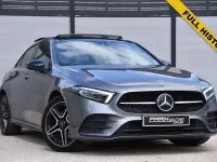 Used Mercedes A250 AMG line 218 HP (160 kW) 2022 Grey Sedan