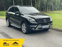 Used Mercedes ML350 AMG line 258 HP (189 kW) 2015 Black SUV