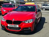 Used BMW 320 M Sport 2018 Red Sedan
