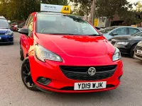 Used Vauxhall Corsa 90 HP (66 kW) 2019 Red Hatchback