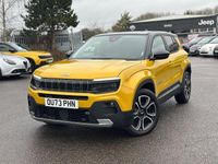 Used Jeep Avenger EV 114 kW (156 HP) 2023 Sun yellow SUV
