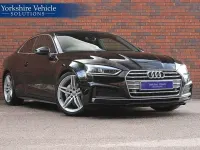 Used Audi A5 S-Line 187 HP (137 kW) 2019 Black Coupe