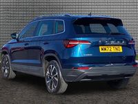 Used Skoda Karoq SE L 110 HP (80 kW) 2023 Petrol blue metallic SUV