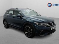Usado VW Tiguan R-line 150 CV (110 kW) 2022 Azul SUV