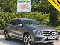 Usado Mercedes GLA200 AMG line 136 HP (100 kW) 2019 Cinzento SUV