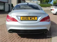 Used Mercedes CLA220 177 HP (130 kW) 2016 Silver Coupe