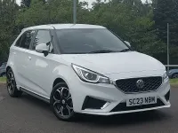 Used MG MG3 Exclusive 106 HP (77 kW) 2023 White Hatchback