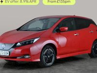 Used Nissan Leaf Tekna 160 kW (218 HP) 2022 Red Hatchback