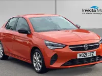 Used Vauxhall Corsa 75 HP (55 kW) 2021 Orange Hatchback