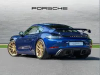Used Porsche Cayman GT4 414 HP (304 kW) 2023 Blue Coupe
