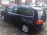 Usado Seat Alhambra Ecomotive 140 HP (102 kW) 2014 Azul Monovolume