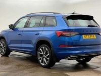 Used Skoda Kodiaq SportLine 147 HP (108 kW) 2022 Race blue metallic SUV