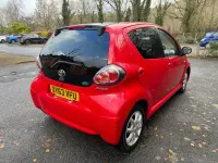 Used Toyota Aygo 68 HP (50 kW) 2013 Red Hatchback