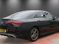 Usado Mercedes CLA220 AMG line 190 CV (139 kW) 2019 Negro Berlina