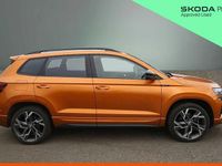 Used Skoda Karoq SportLine 147 HP (108 kW) 2024 Phoenix orange metallic SUV