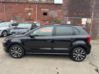 Used VW Polo Match 83 HP (61 kW) 2011 Black Hatchback