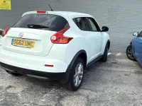 Used Nissan Juke Acenta Premium 117 HP (86 kW) 2012 White SUV