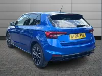 New Skoda Fabia Monte Carlo 113 HP (83 kW) 2026 Blue Hatchback