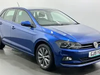 Used VW Polo SEL 116 HP (85 kW) 2019 Blue Hatchback