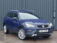Used Seat Ateca XCELLENCE 150 HP (110 kW) 2017 Blue SUV