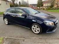 Used Mercedes A180 2017 Blue Hatchback