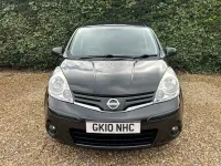 Used Nissan Note N-TEC 88 HP (64 kW) 2010 Black Hatchback
