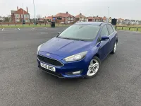Used Ford Focus Zetec 2015 Blue Hatchback
