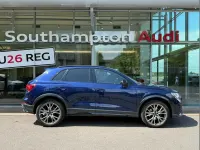 Used Audi Q3 Black Edition 150 HP (110 kW) 2024 Blue SUV