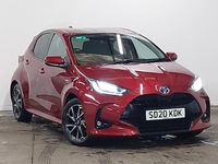 Used Toyota Yaris Hybrid Design 116 HP (85 kW) 2020 Red Hatchback