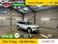 Used Skoda Octavia Scout 4x4 140 HP (102 kW) 2015 Silver Estate