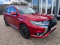 Used Mitsubishi Outlander P-HEV 2015 Red Estate