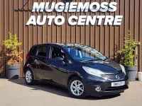 Used Nissan Note Acenta Premium 90 HP (66 kW) 2016 Black Hatchback