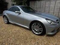 Used Mercedes SLK200 2006 Silver Cabriolet
