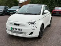 Used Fiat 500e La Prima 85 kW (116 HP) 2024 White Hatchback