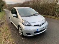 Used Toyota Aygo 68 HP (50 kW) 2011 Silver Hatchback