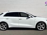 Used Audi A3 S-Line 110 HP (80 kW) 2022 White Hatchback