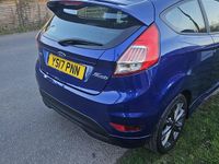Used Ford Fiesta ST-Line 2017 Blue Hatchback