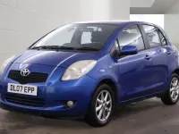 Used Toyota Yaris SR 85 HP (62 kW) 2007 Blue Hatchback