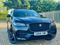 Used Jaguar F-Pace R-Sport 2018 Black SUV