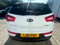 Used Kia Sportage 114 HP (83 kW) 2012 White SUV