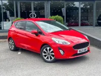 Used Ford Fiesta Trend 125 HP (91 kW) 2021 Red Hatchback