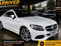 Used Mercedes C220 Premium Plus 170 HP (125 kW) 2016 White Coupe