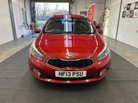 Used Kia Ceed Sportswagon 126 HP (92 kW) 2013 Red Estate