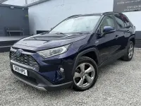 Used Toyota RAV4 Hybrid 222 HP (163 kW) 2019 Blue SUV