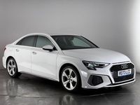 Begagnad Audi A3 S-Line 2023 Vit Sedan