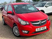 Used Vauxhall Viva 75 HP (55 kW) 2016 Red Hatchback