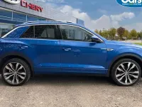 Used VW T-Roc R-line 150 HP (110 kW) 2019 Blue SUV