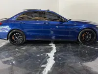 Used Mercedes C63 AMG Premium 476 HP (350 kW) 2015 Blue Sedan