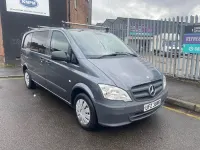 Begagnad Mercedes Vito 136 HK (100 kW) 2014 Grå Van