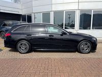 Used Mercedes C220 AMG line 2023 Black Estate